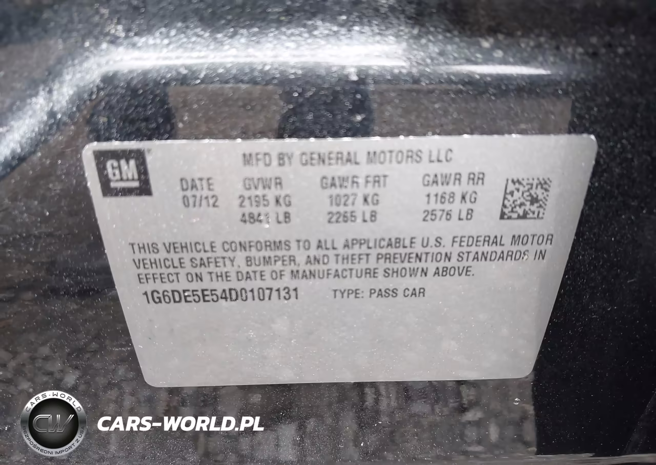 2013 Cadillac Cts Luxury VIN:1G6DE5E54D0107131 - 9