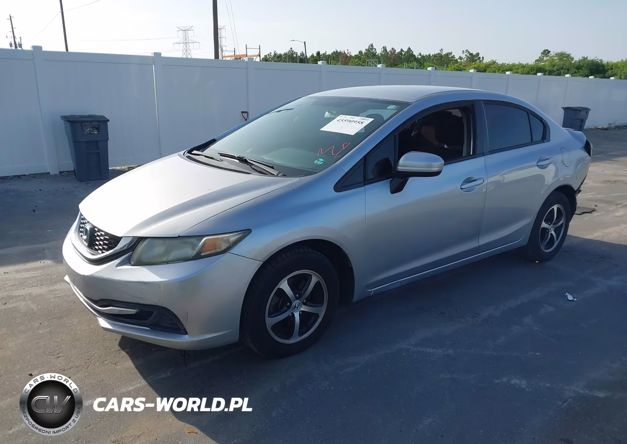 2015 Honda Civic Se VIN:19XFB2F78FE104899 - 2