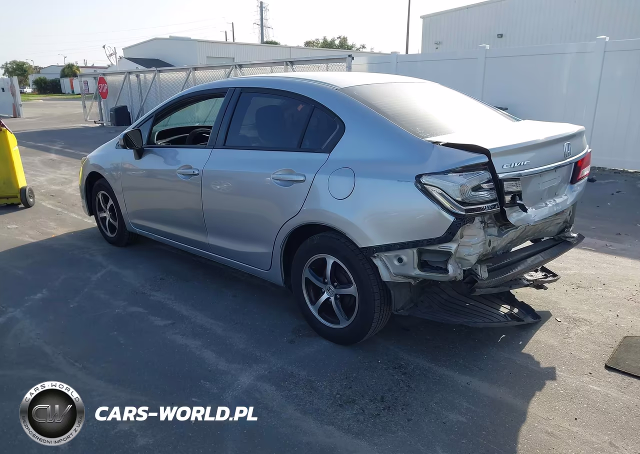 2015 Honda Civic Se VIN:19XFB2F78FE104899 - 3
