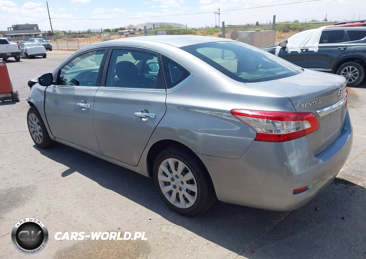2014 Nissan Sentra S VIN:3N1AB7AP7EY238916 - 3