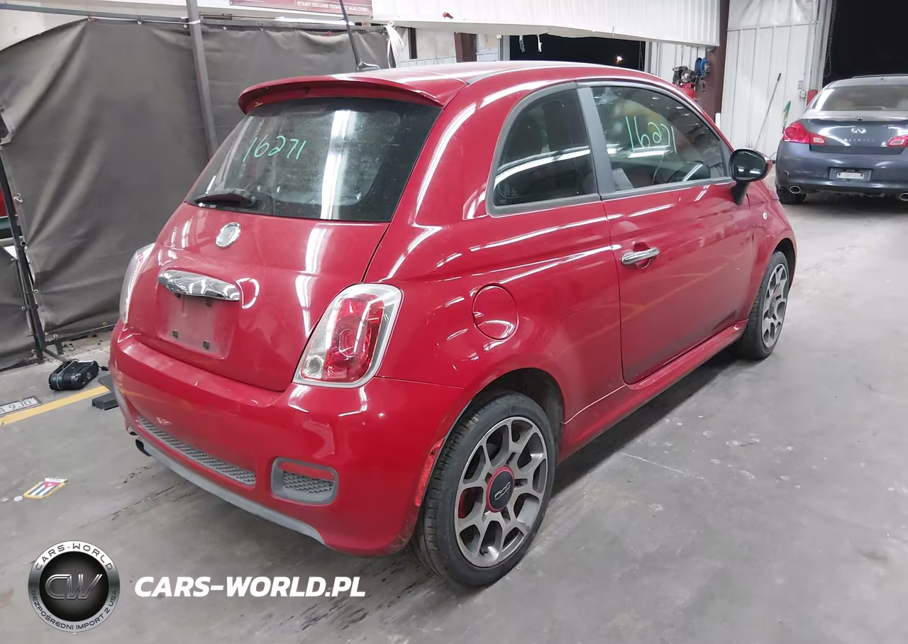 2013 Fiat 500 Sport VIN:3C3CFFBRXDT553746 - 4