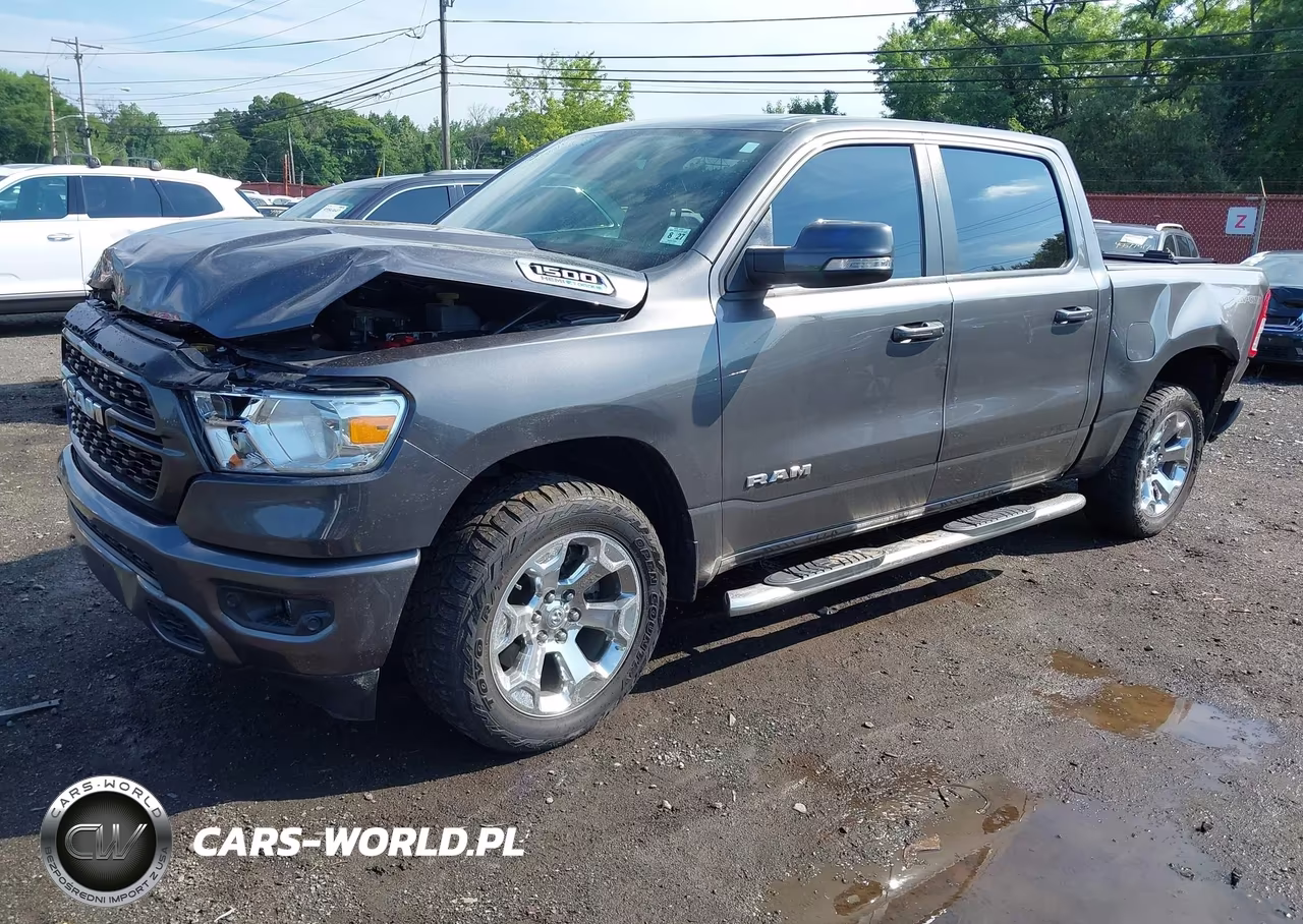 2022 Ram 1500 Big Horn 4X4 5'7 Box VIN:1C6SRFFT4NN361493 - 2