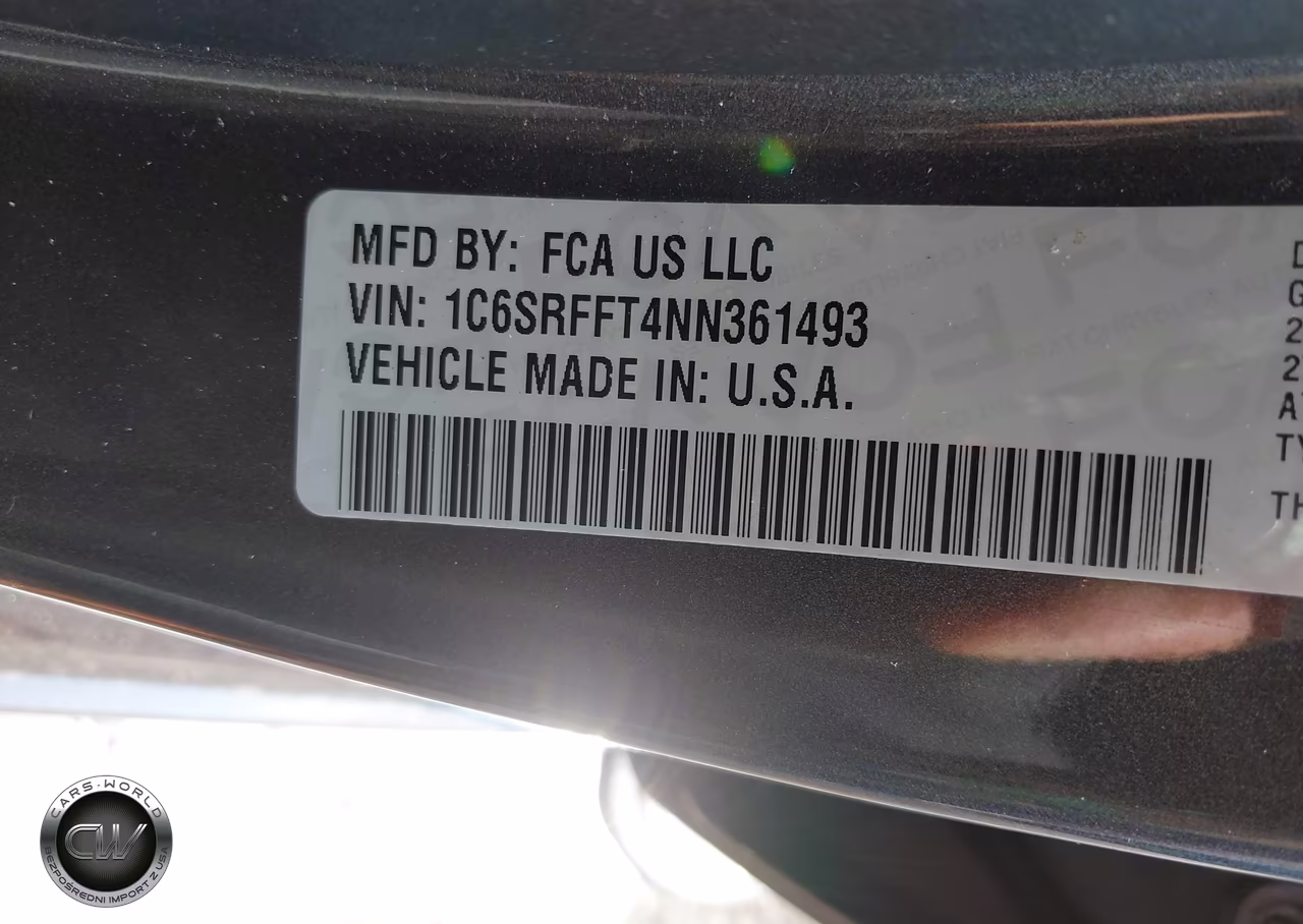 2022 Ram 1500 Big Horn 4X4 5'7 Box VIN:1C6SRFFT4NN361493 - 9