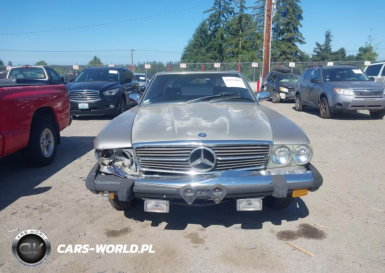 1985 Mercedes-Benz 380 Sl VIN:WDBBA45C7FA033787 - 12