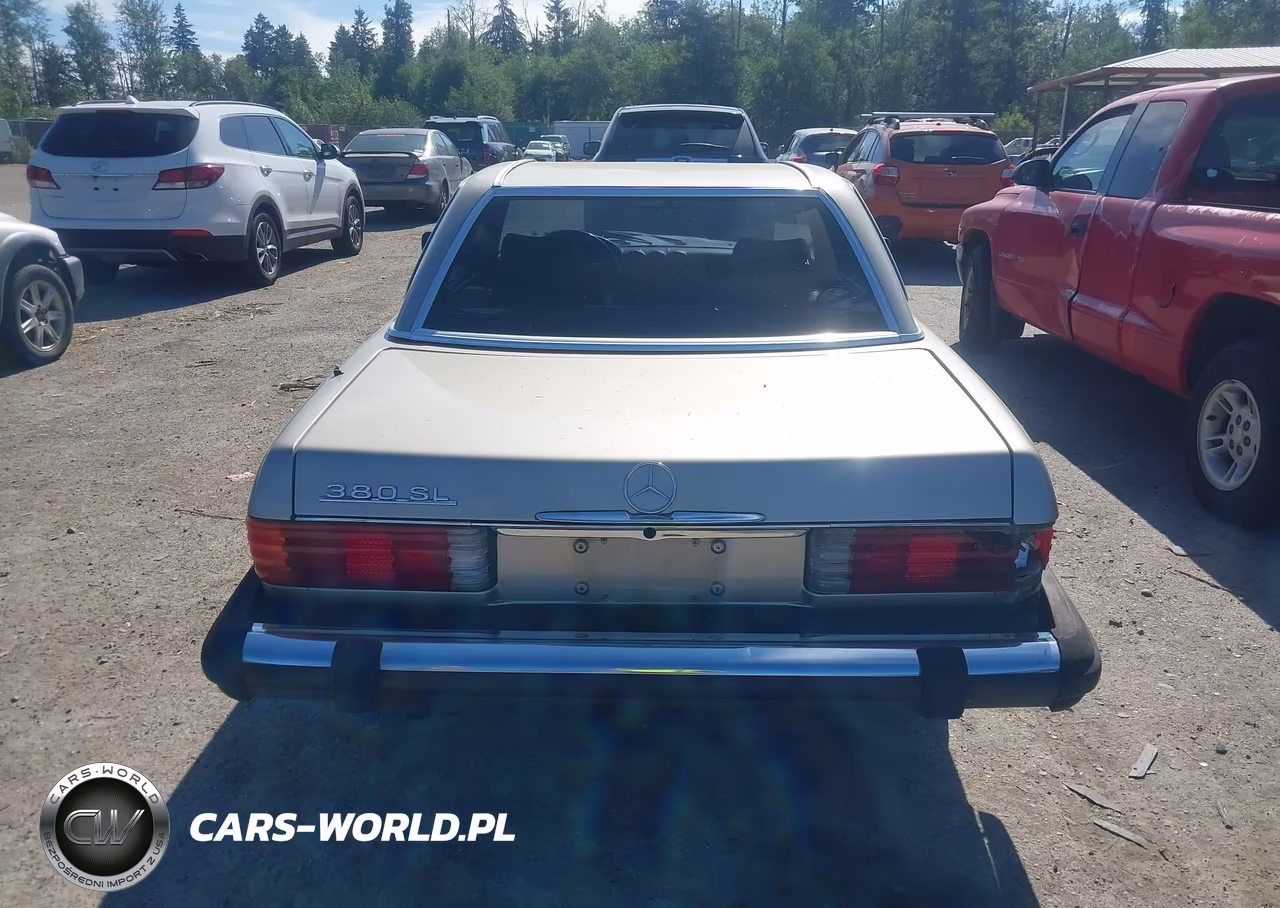 1985 Mercedes-Benz 380 Sl VIN:WDBBA45C7FA033787 - 16