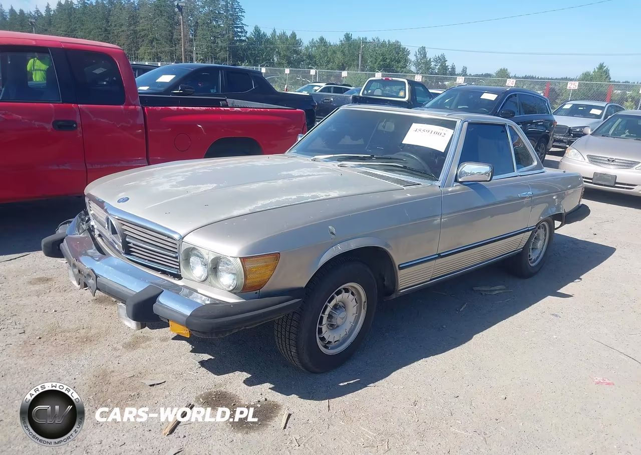 1985 Mercedes-Benz 380 Sl VIN:WDBBA45C7FA033787 - 2