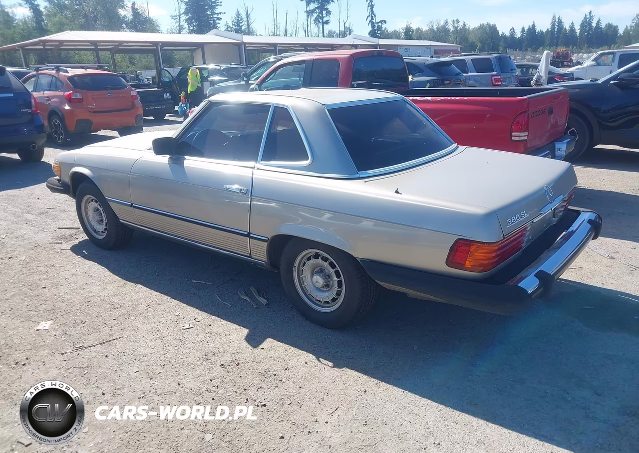 1985 Mercedes-Benz 380 Sl VIN:WDBBA45C7FA033787 - 3
