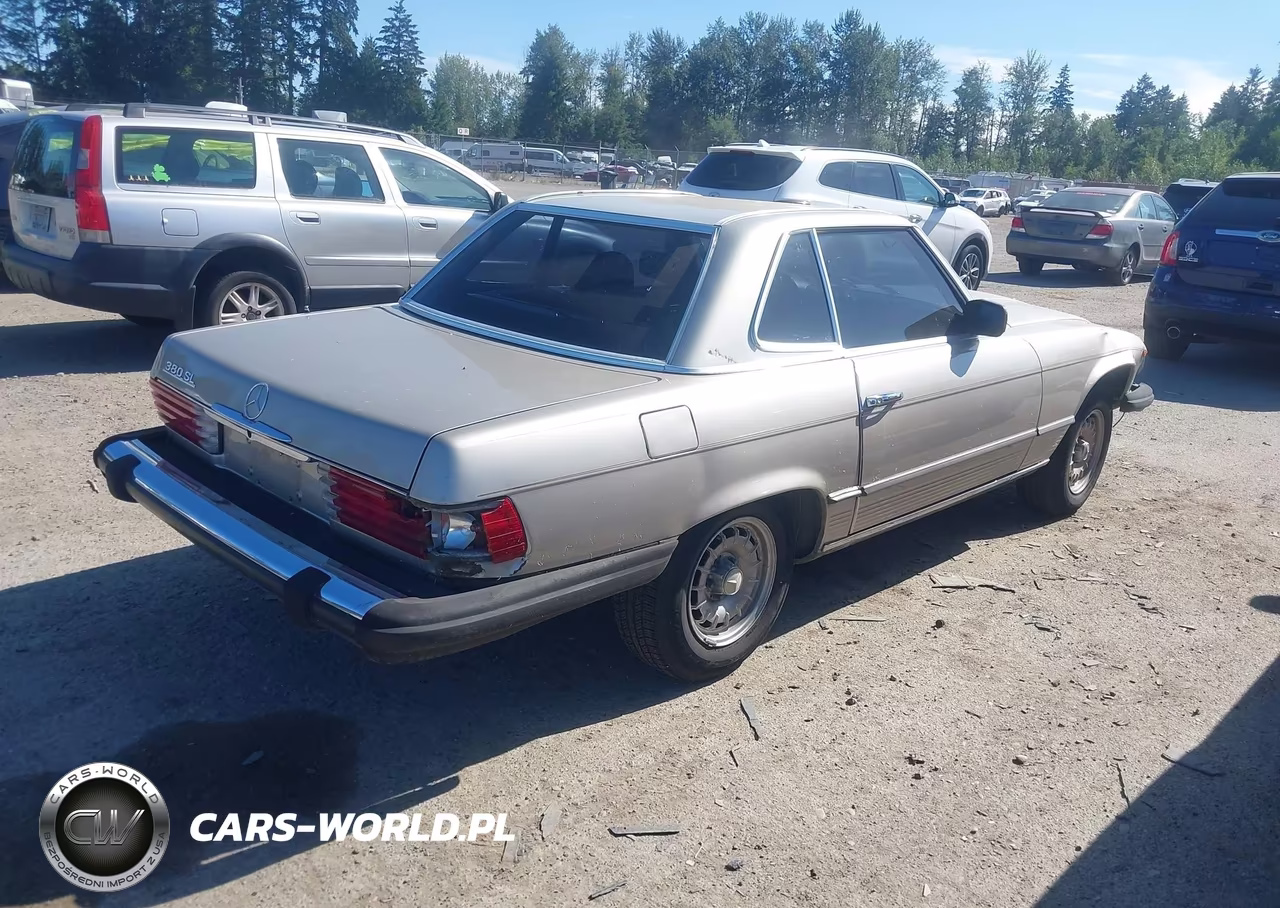 1985 Mercedes-Benz 380 Sl VIN:WDBBA45C7FA033787 - 4