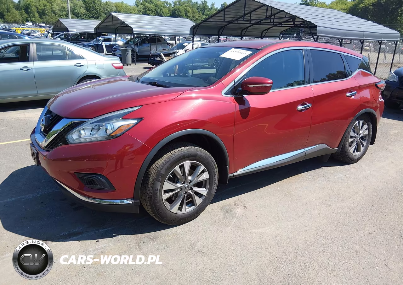 2015 Nissan Murano S VIN:5N1AZ2MH3FN274144 - 2