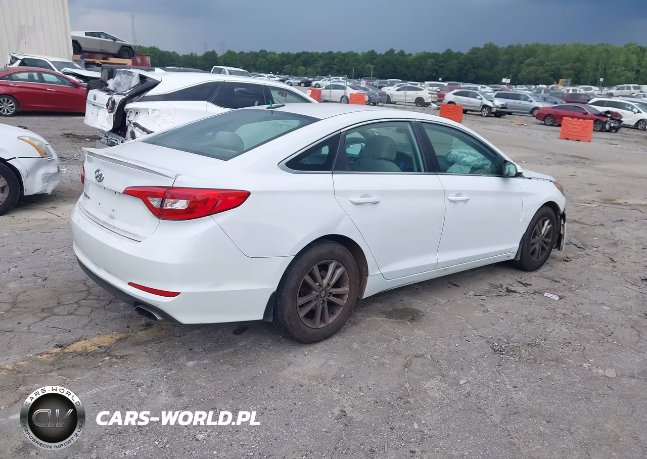 2017 Hyundai Sonata Se VIN:5NPE24AF0HH553773 - 4