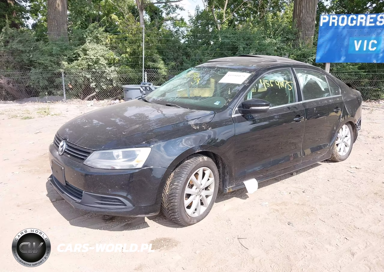 2013 Volkswagen Jetta 2.5L Se VIN:3VWDP7AJ9DM446080 - 2