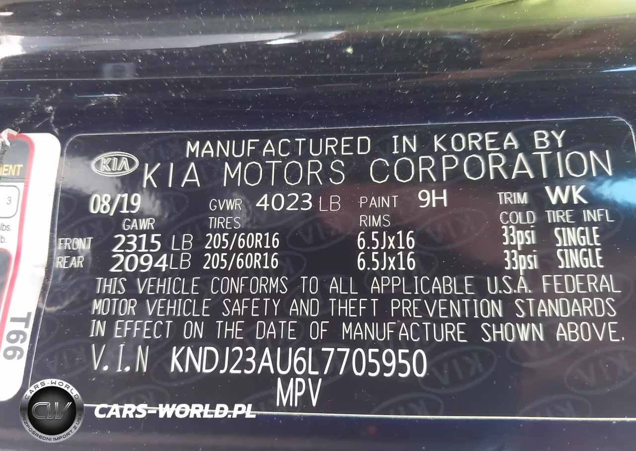 2020 Kia Soul Lx VIN:KNDJ23AU6L7705950 - 9