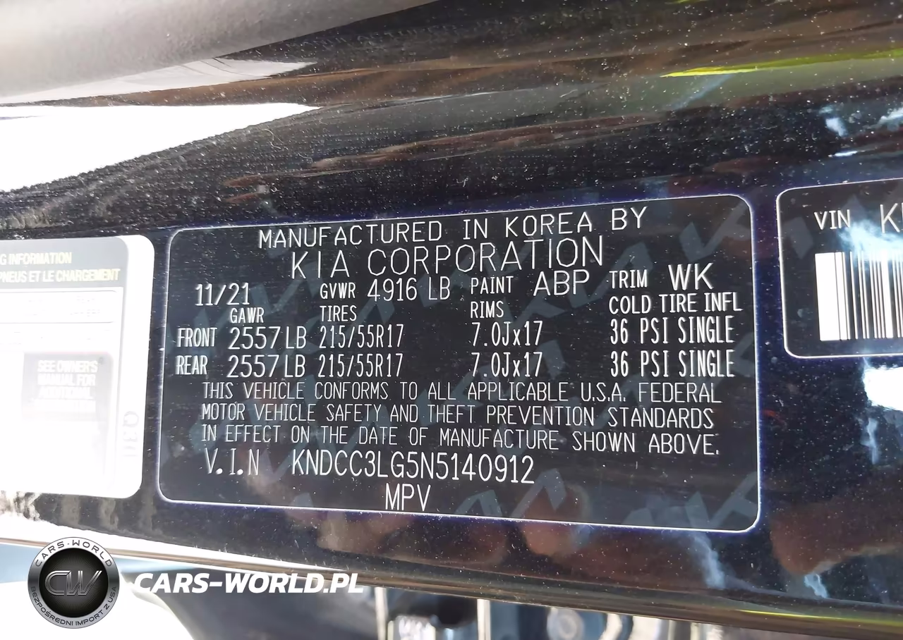 2022 Kia Niro Ev Ex VIN:KNDCC3LG5N5140912 - 9