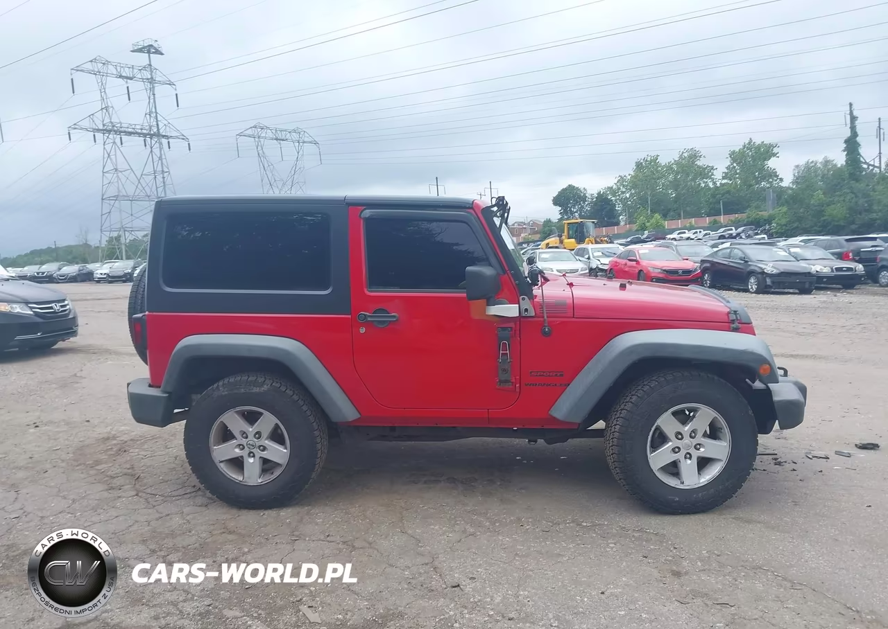 2014 Jeep Wrangler Sport VIN:1C4AJWAG7EL191163 - 14