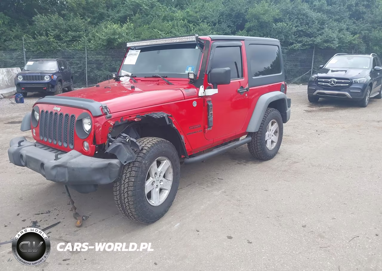 2014 Jeep Wrangler Sport VIN:1C4AJWAG7EL191163 - 2