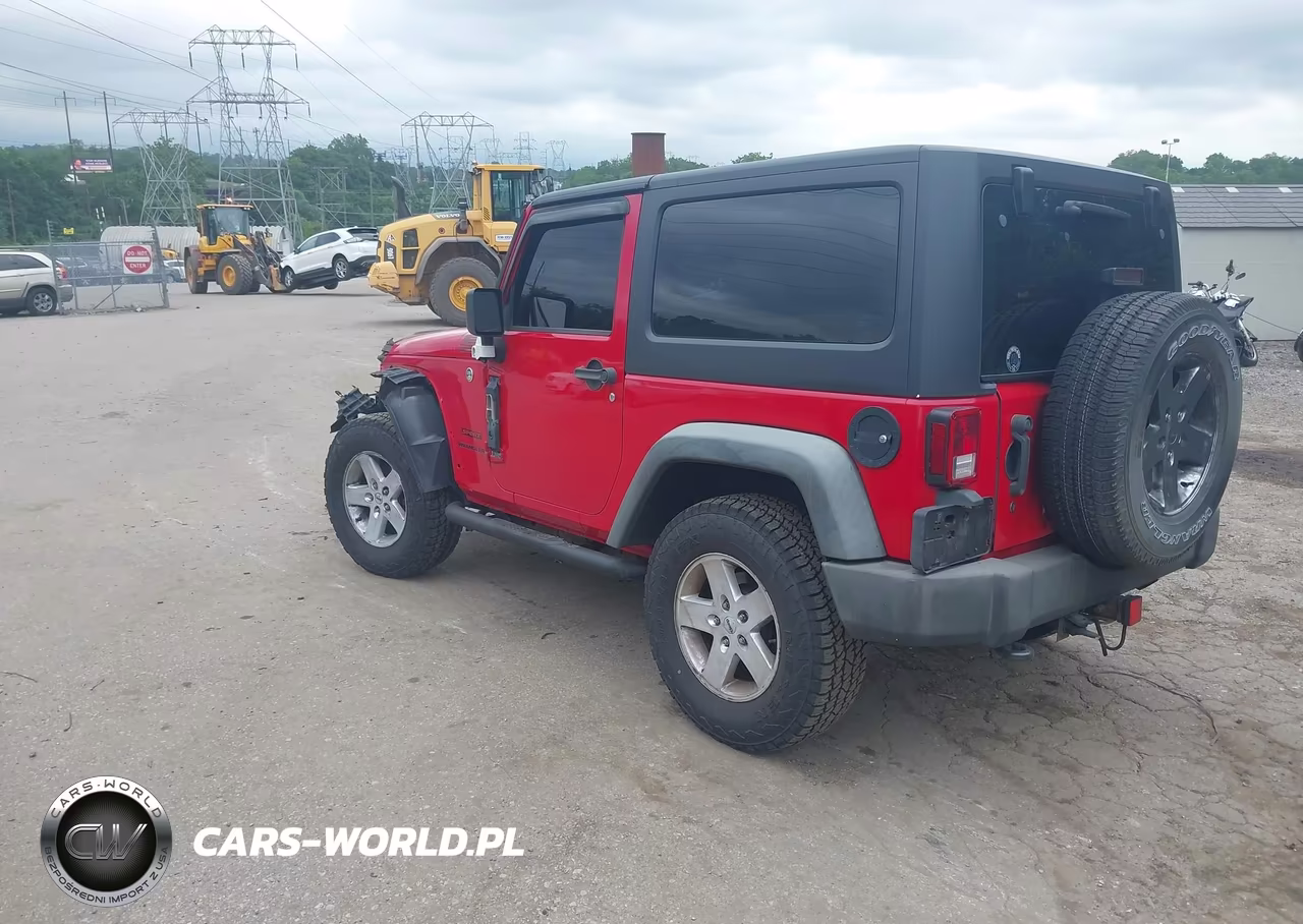 2014 Jeep Wrangler Sport VIN:1C4AJWAG7EL191163 - 3