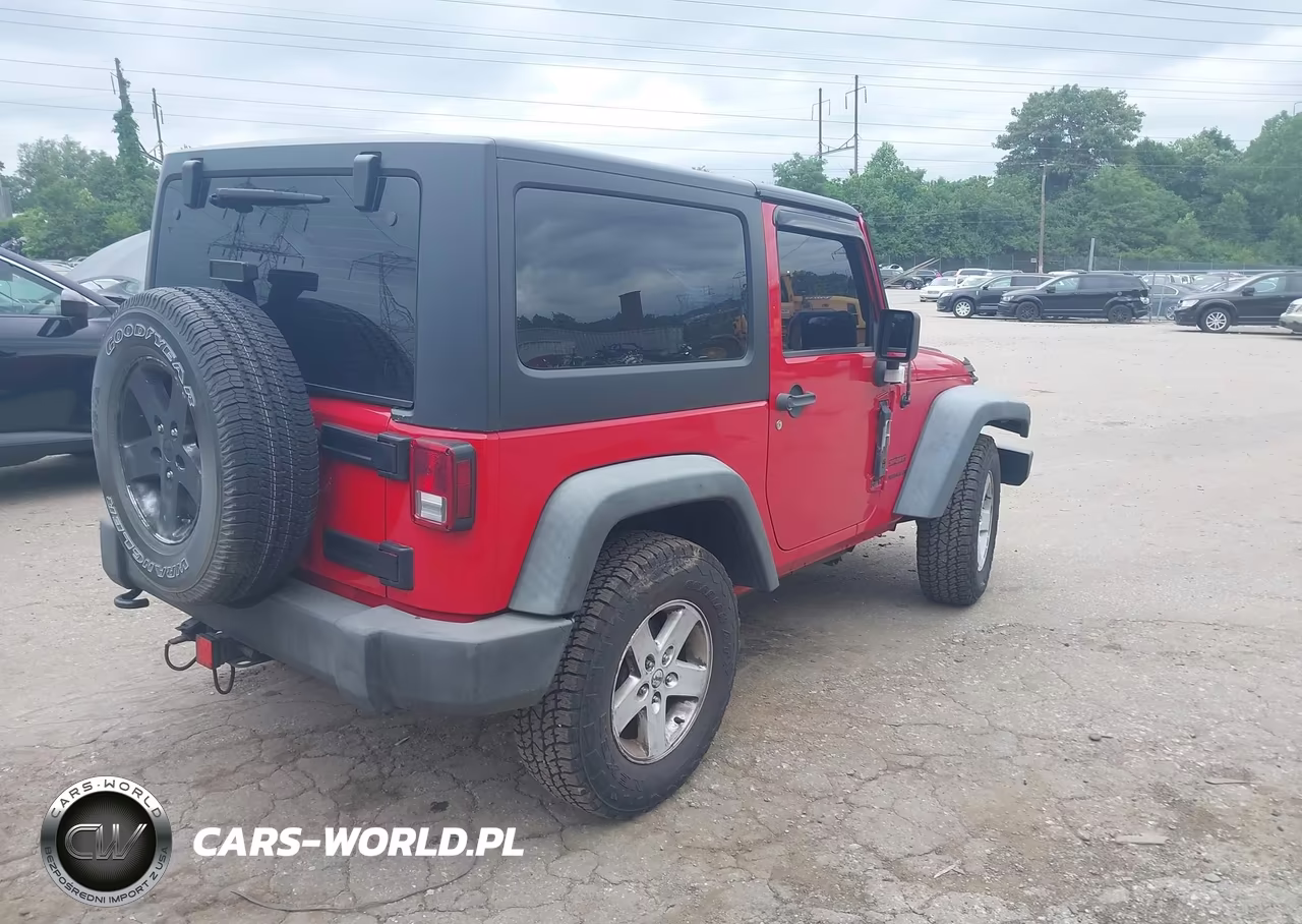 2014 Jeep Wrangler Sport VIN:1C4AJWAG7EL191163 - 4
