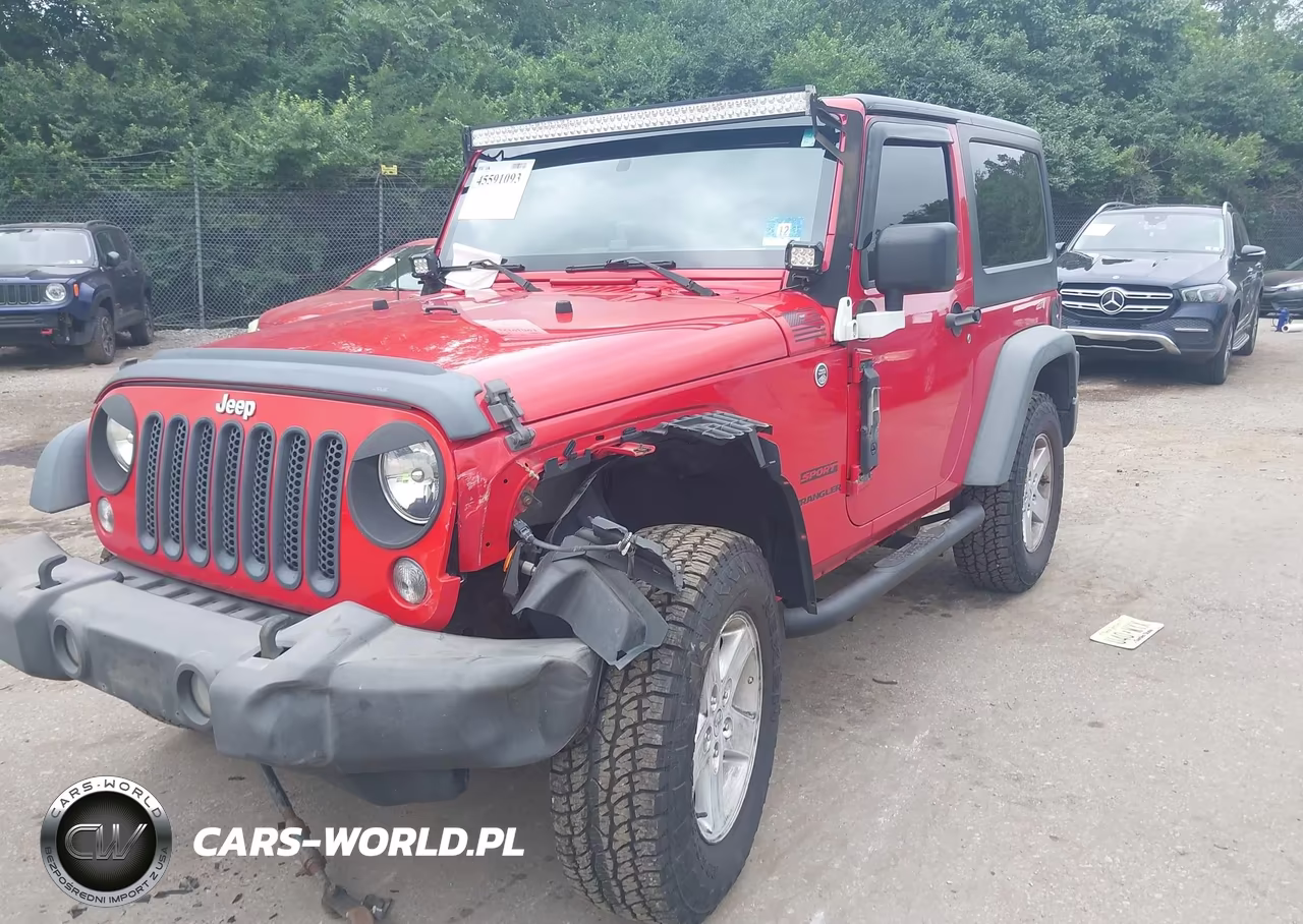 2014 Jeep Wrangler Sport VIN:1C4AJWAG7EL191163 - 6