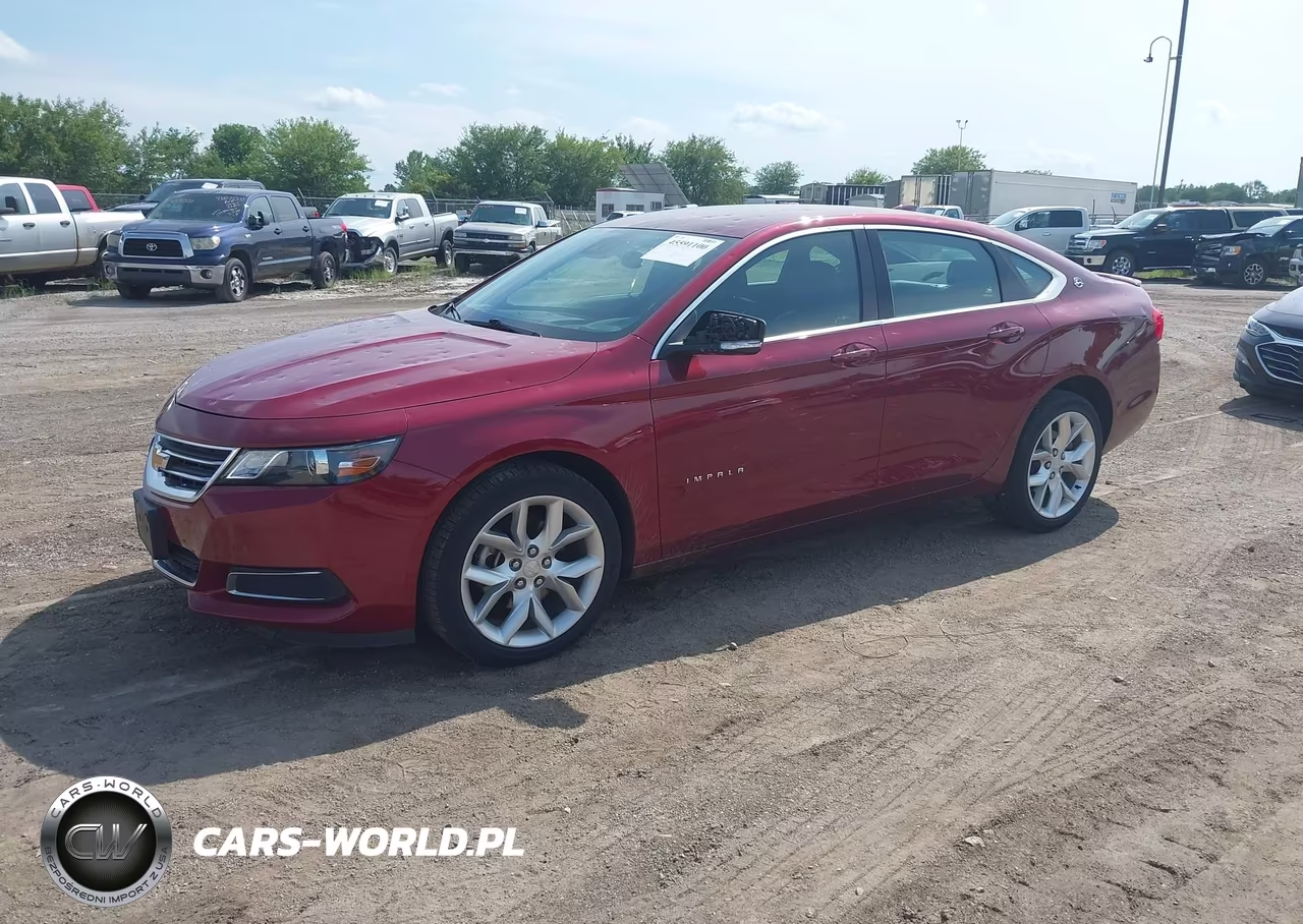 2016 Chevrolet Impala 2Lt VIN:2G1115S32G9168754 - 2