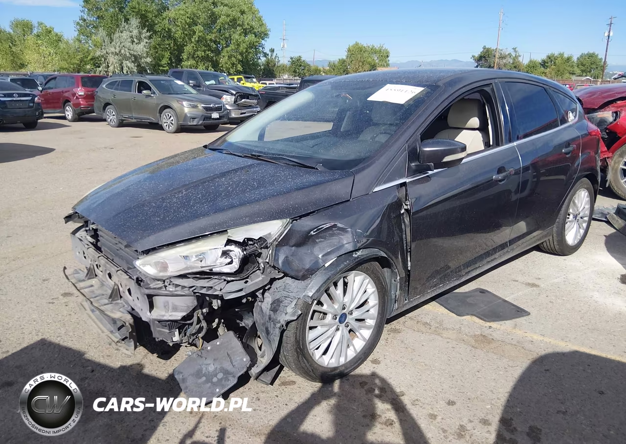 2016 Ford Focus Titanium VIN:1FADP3N29GL315936 - 2