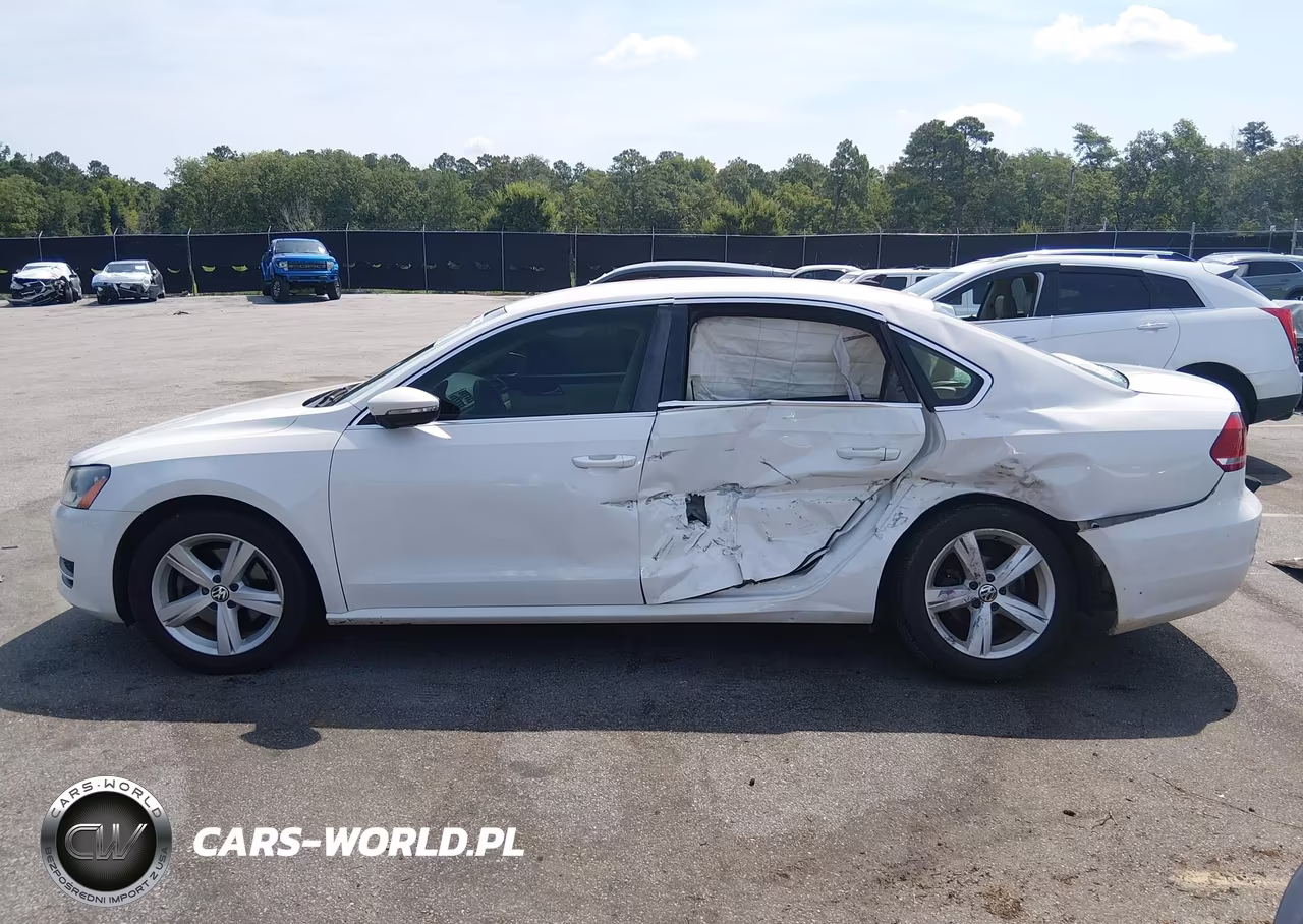 2012 Volkswagen Passat 2.5L Se VIN:1VWBH7A35CC102560 - 14