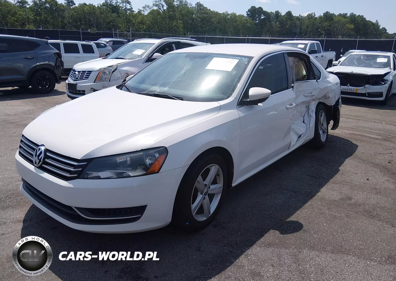 2012 Volkswagen Passat 2.5L Se VIN:1VWBH7A35CC102560 - 2
