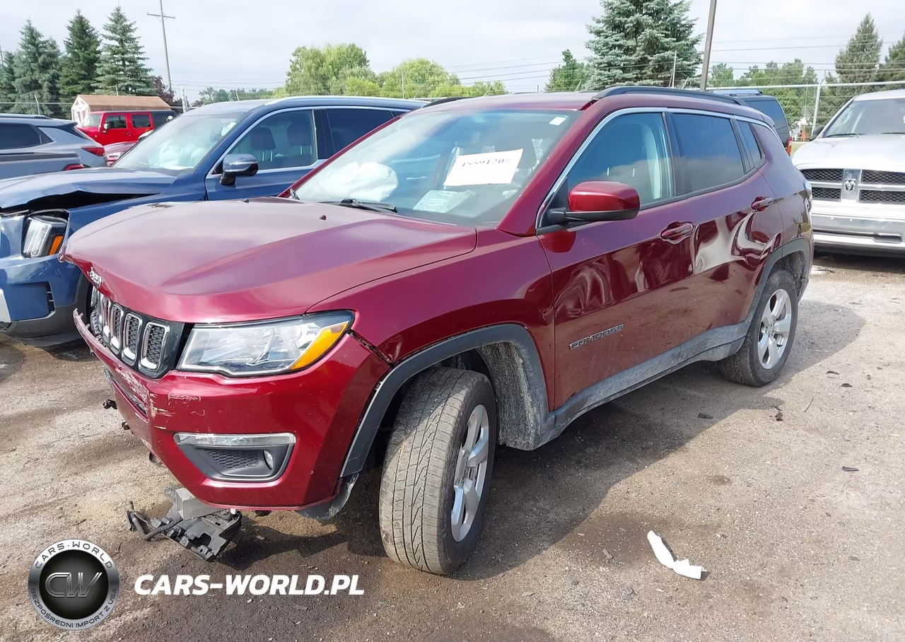 2021 Jeep Compass Latitude 4X4 VIN:3C4NJDBB3MT502776 - 2