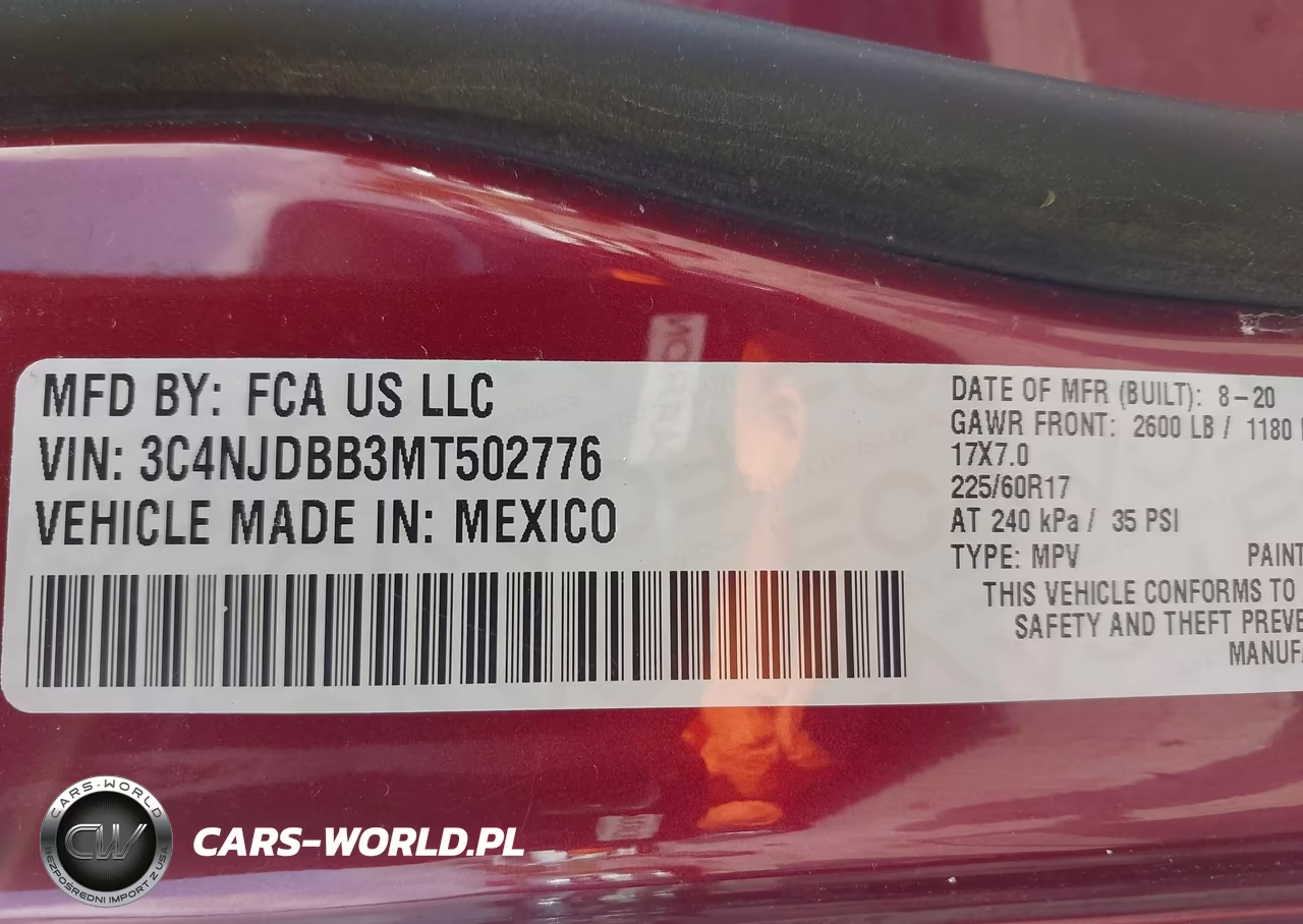 2021 Jeep Compass Latitude 4X4 VIN:3C4NJDBB3MT502776 - 9