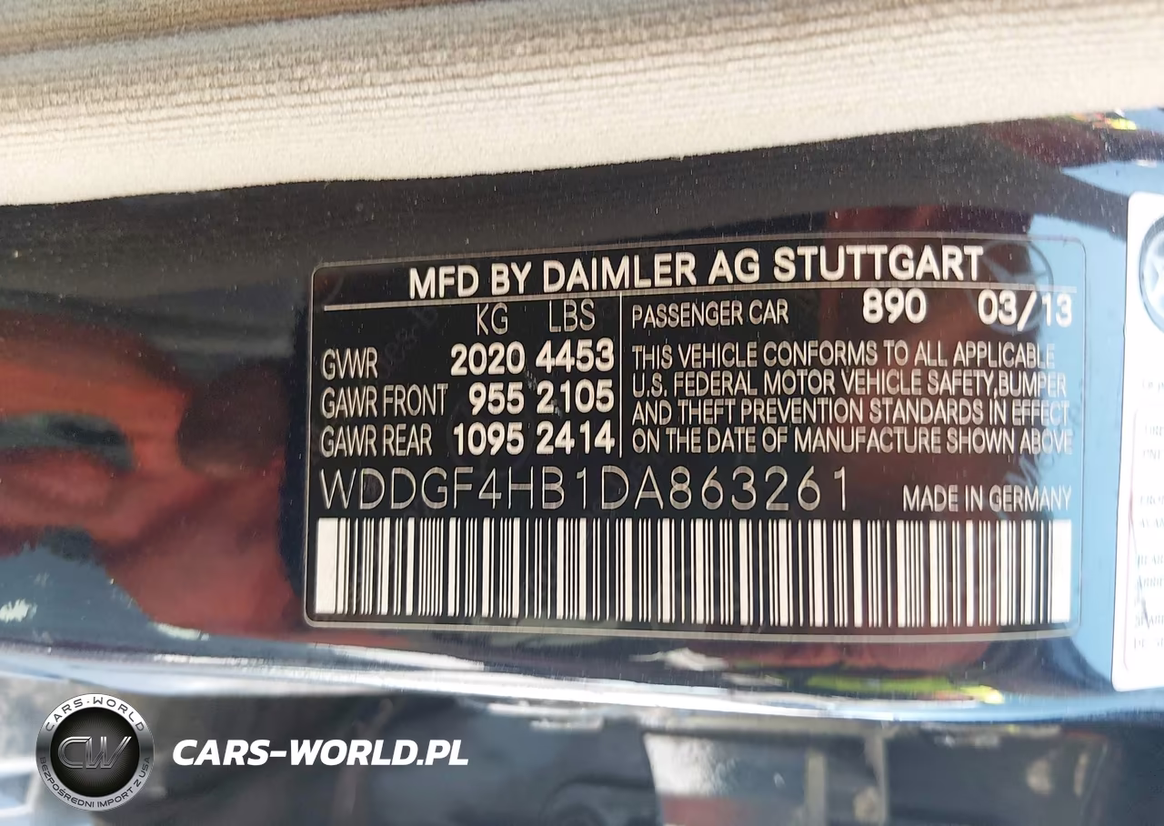 2013 Mercedes-Benz C 250 Sport VIN:WDDGF4HB1DA863261 - 9