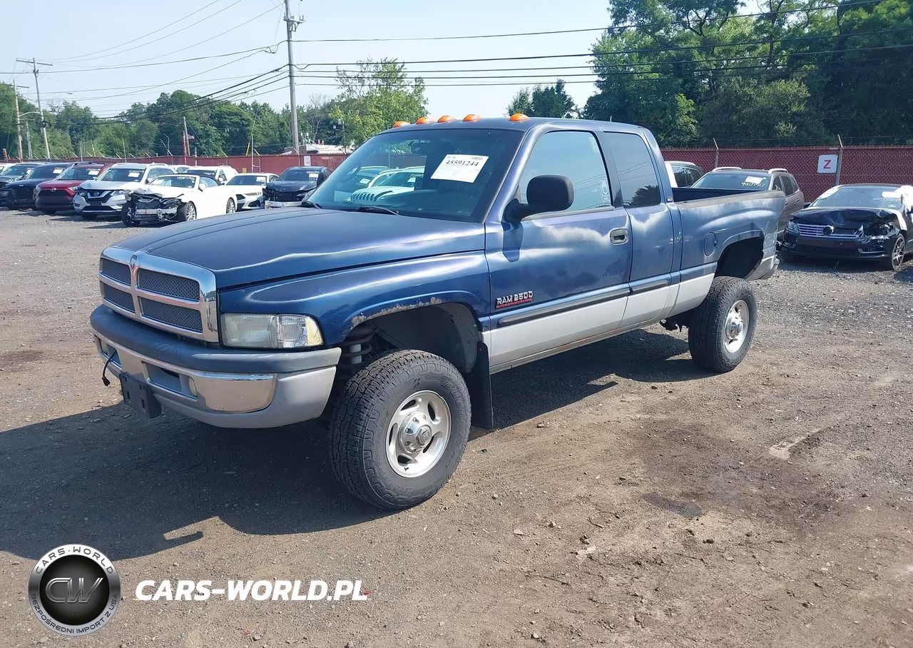 2002 Dodge Ram 2500 St VIN:3B7KF23612M244789 - 2
