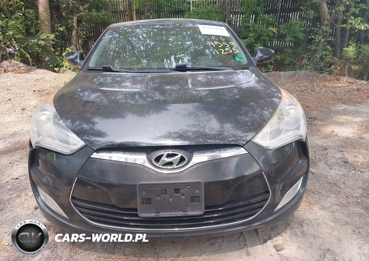 2012 Hyundai Veloster Base W-Black VIN:KMHTC6ADXCU065505 - 12