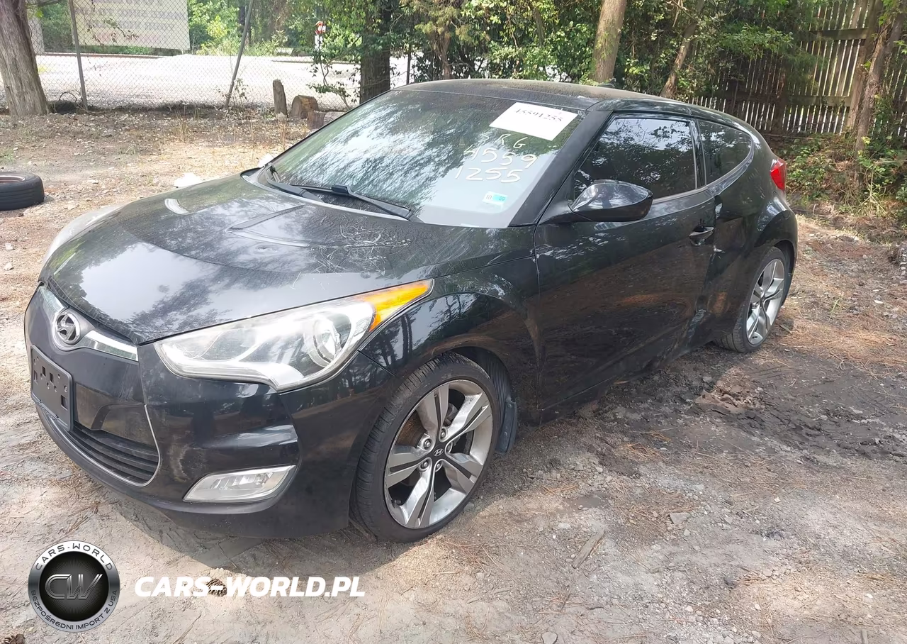 2012 Hyundai Veloster Base W-Black VIN:KMHTC6ADXCU065505 - 2