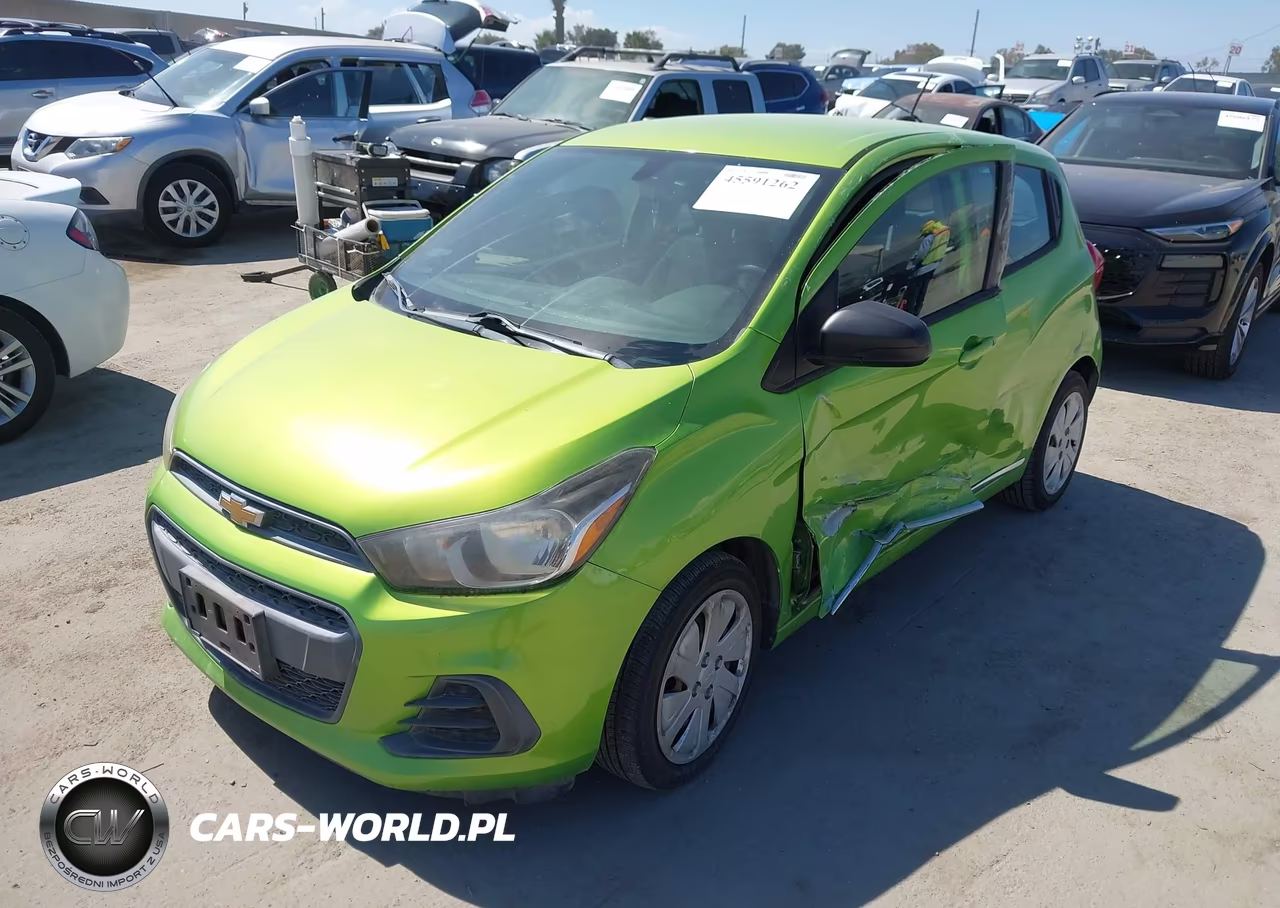 2016 Chevrolet Spark Ls Cvt VIN:KL8CB6SA0GC605489 - 2