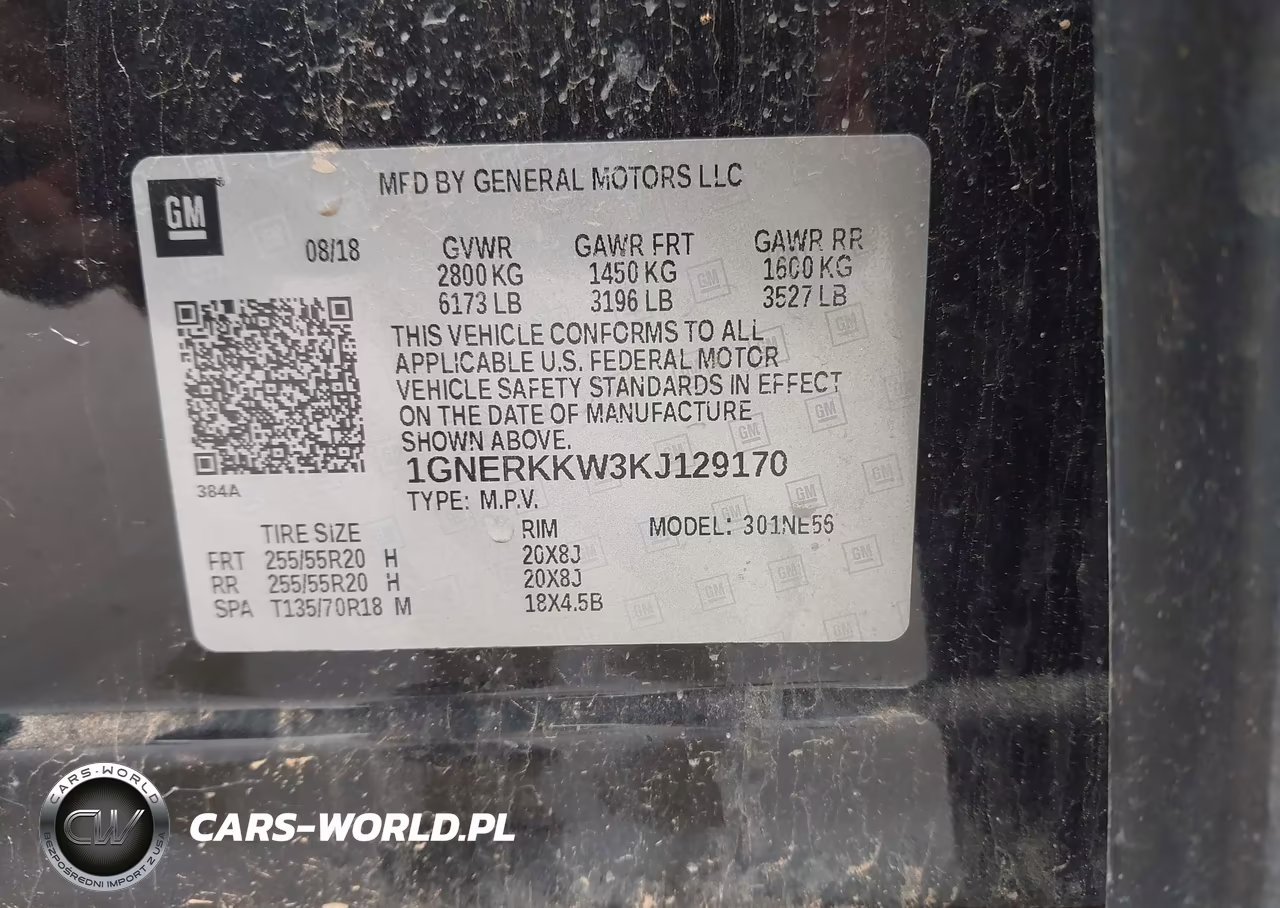2019 Chevrolet Traverse Premier VIN:1GNERKKW3KJ129170 - 9