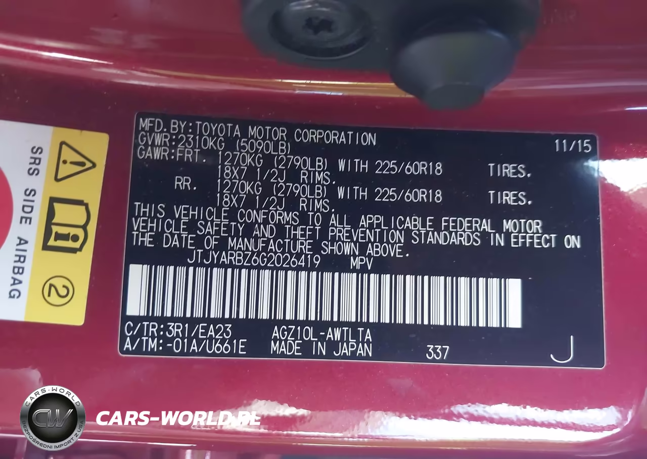 2016 Lexus Nx 200T VIN:JTJYARBZ6G2026419 - 9