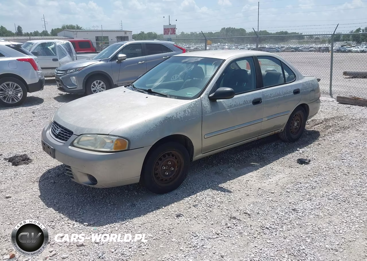 2002 Nissan Sentra Xe VIN:3N1CB51D12L610083 - 2