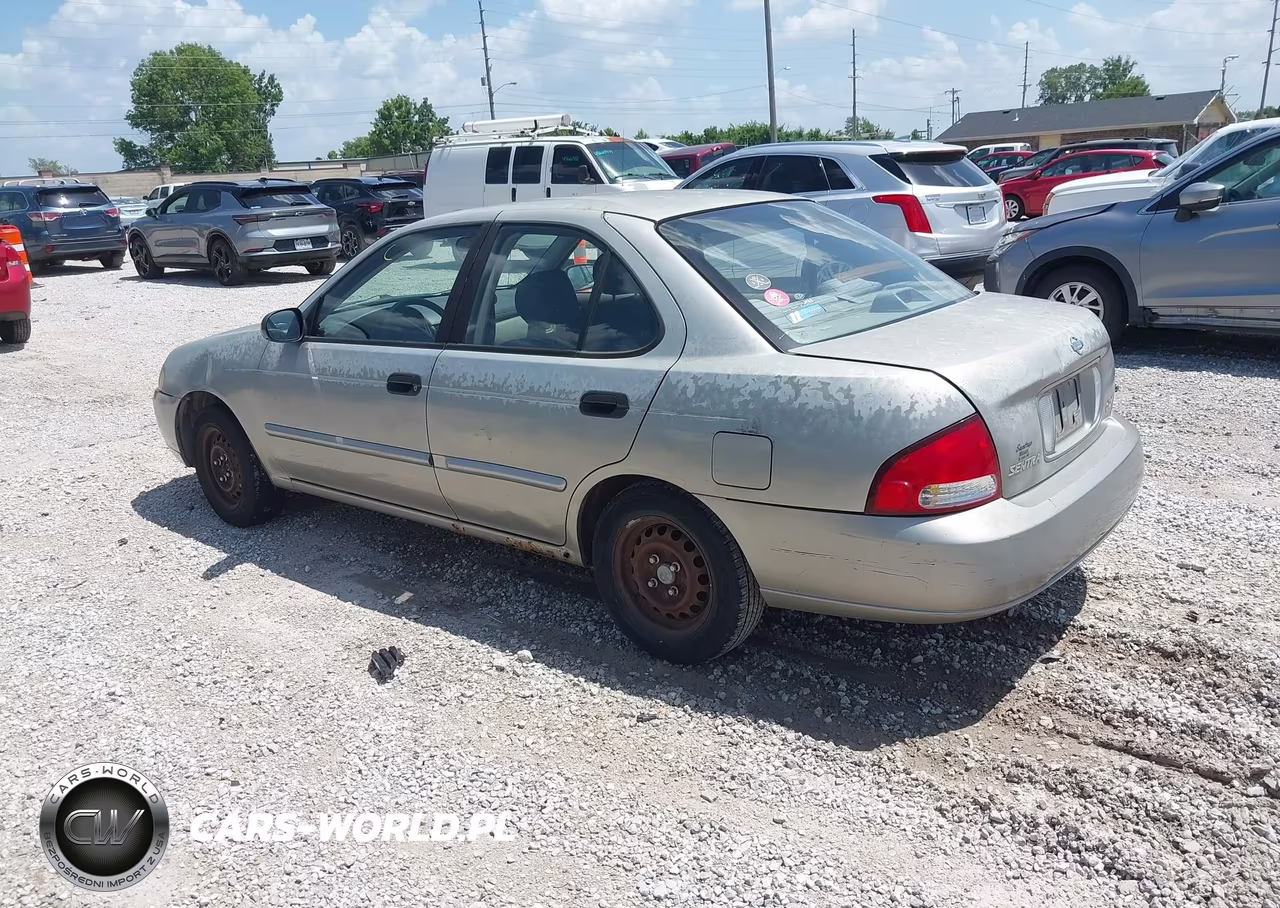 2002 Nissan Sentra Xe VIN:3N1CB51D12L610083 - 3