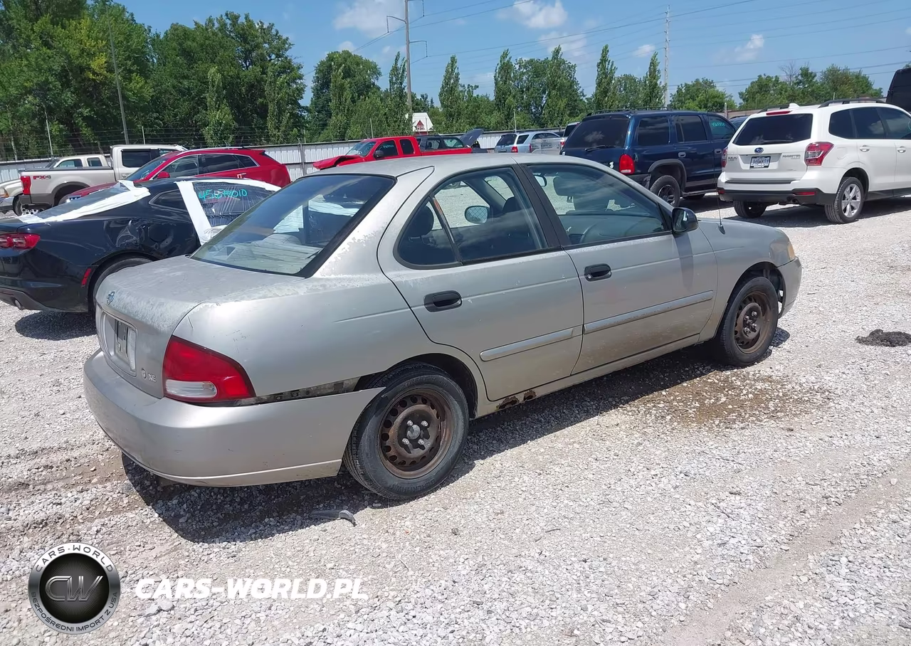 2002 Nissan Sentra Xe VIN:3N1CB51D12L610083 - 4