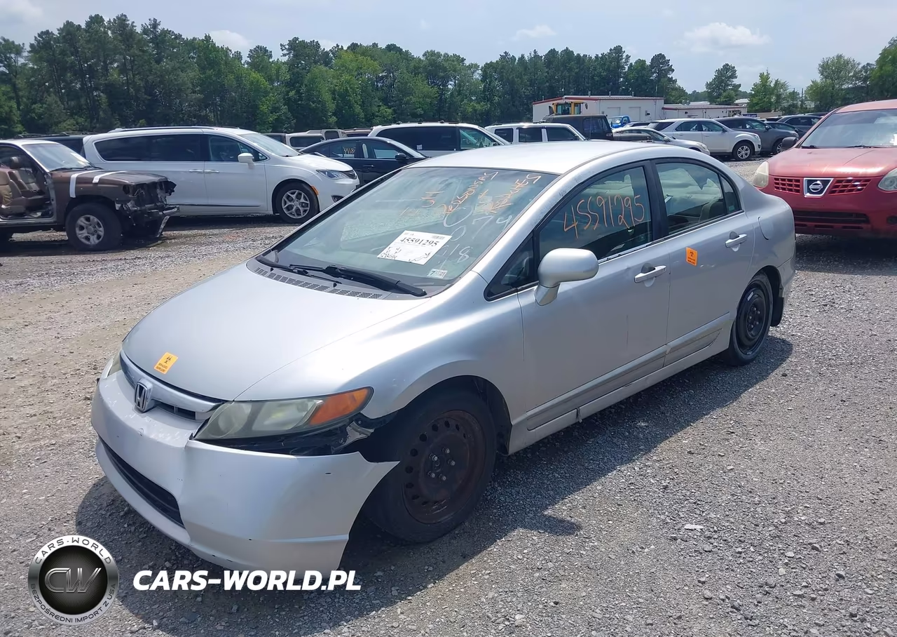 2006 Honda Civic Lx VIN:1HGFA16556L097074 - 2