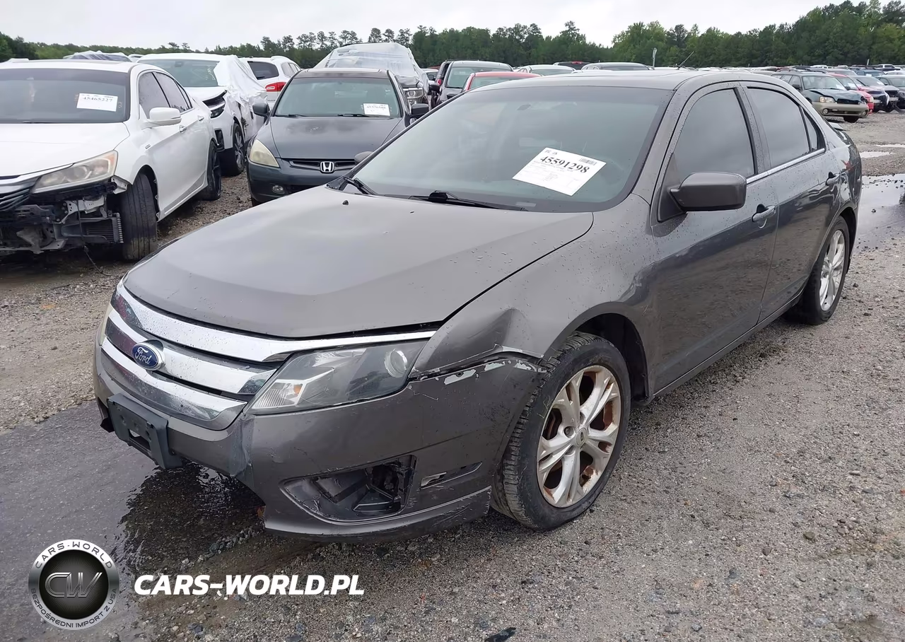 2012 Ford Fusion Se VIN:3FAHP0HA0CR135274 - 2