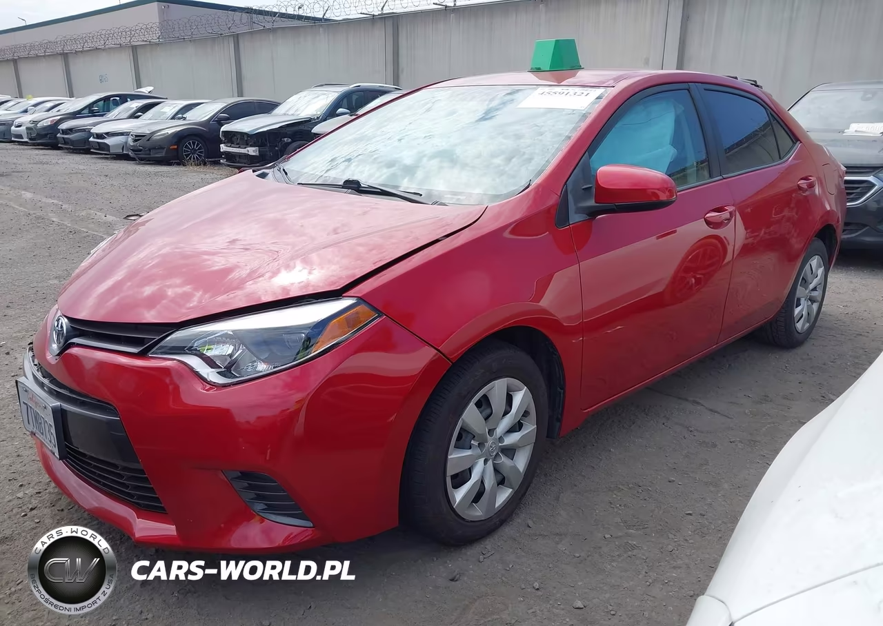 2016 Toyota Corolla Le VIN:5YFBURHE3GP415816 - 2