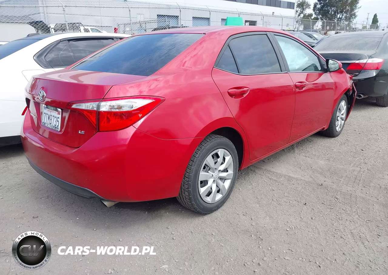 2016 Toyota Corolla Le VIN:5YFBURHE3GP415816 - 4
