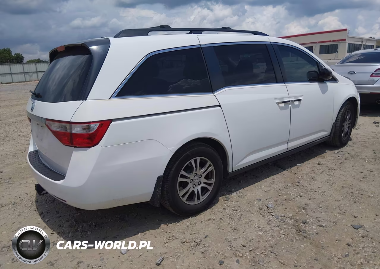 2012 Honda Odyssey Ex-L VIN:5FNRL5H68CB063664 - 4