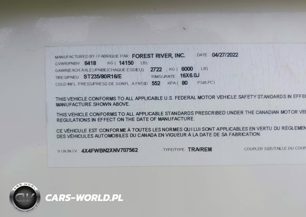 2022 Forest River Wildwood 369Bl VIN:4X4FWBN2XNV707562 - 9