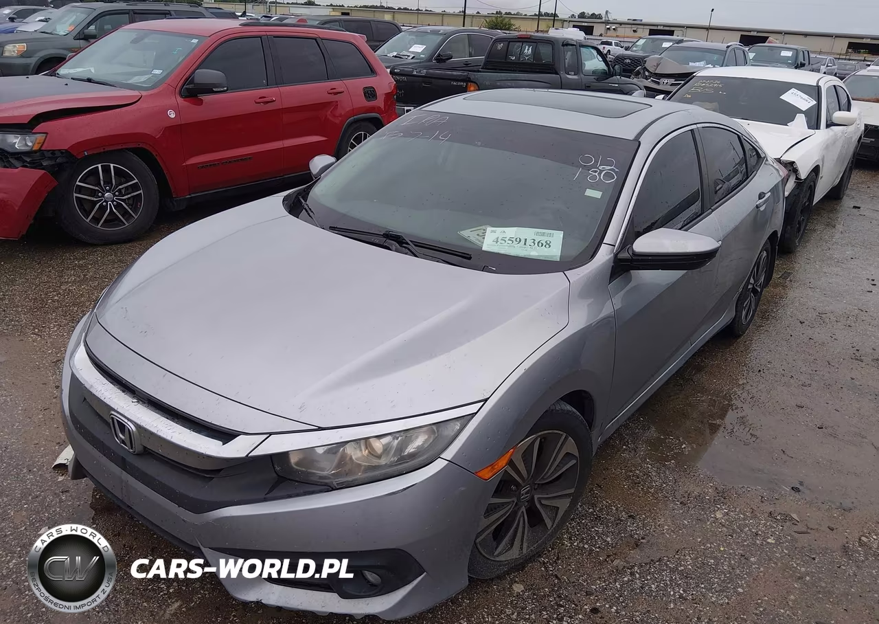 2017 Honda Civic Ex-T VIN:19XFC1F34HE012180 - 2