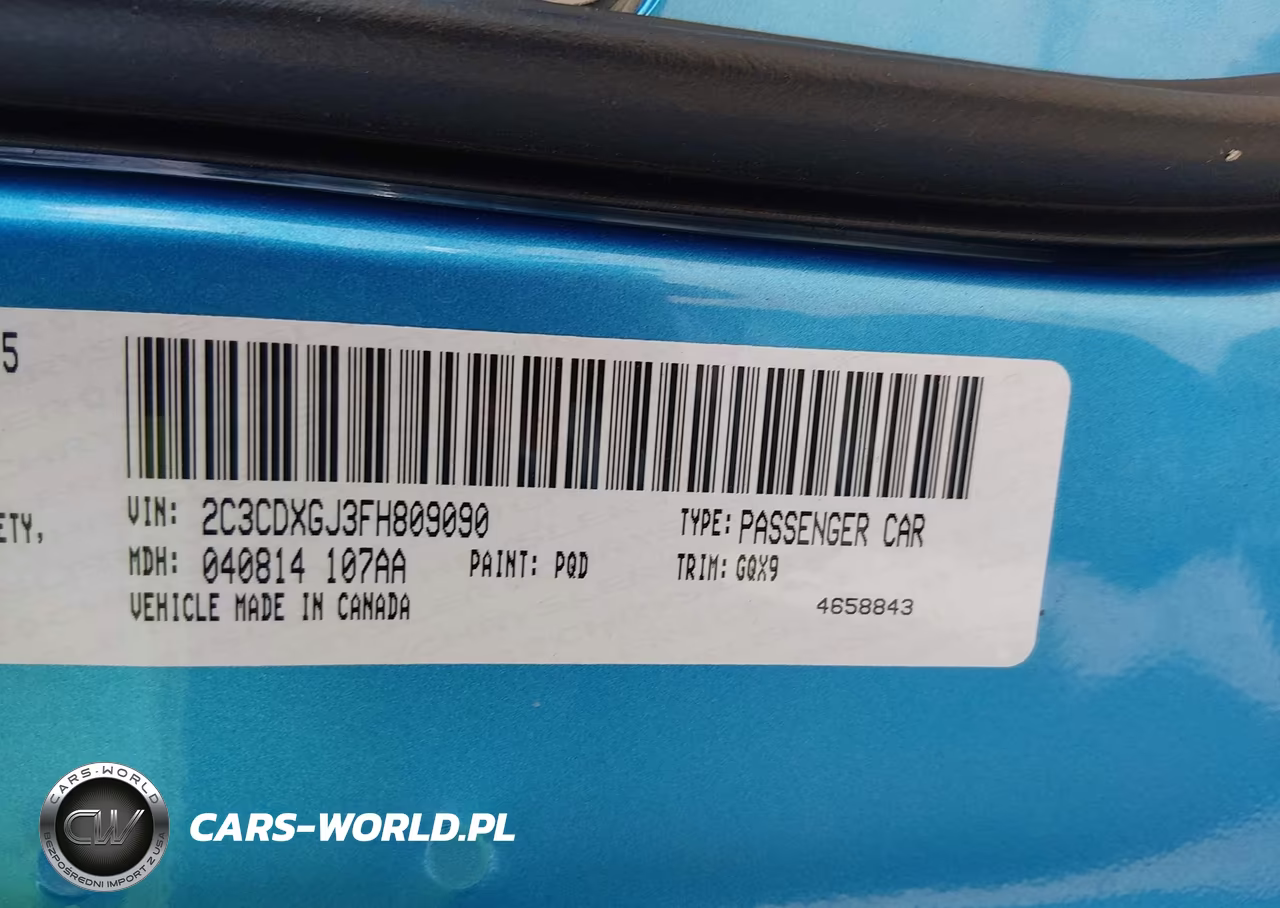 2015 Dodge Charger R-T Scat Pack VIN:2C3CDXGJ3FH809090 - 9