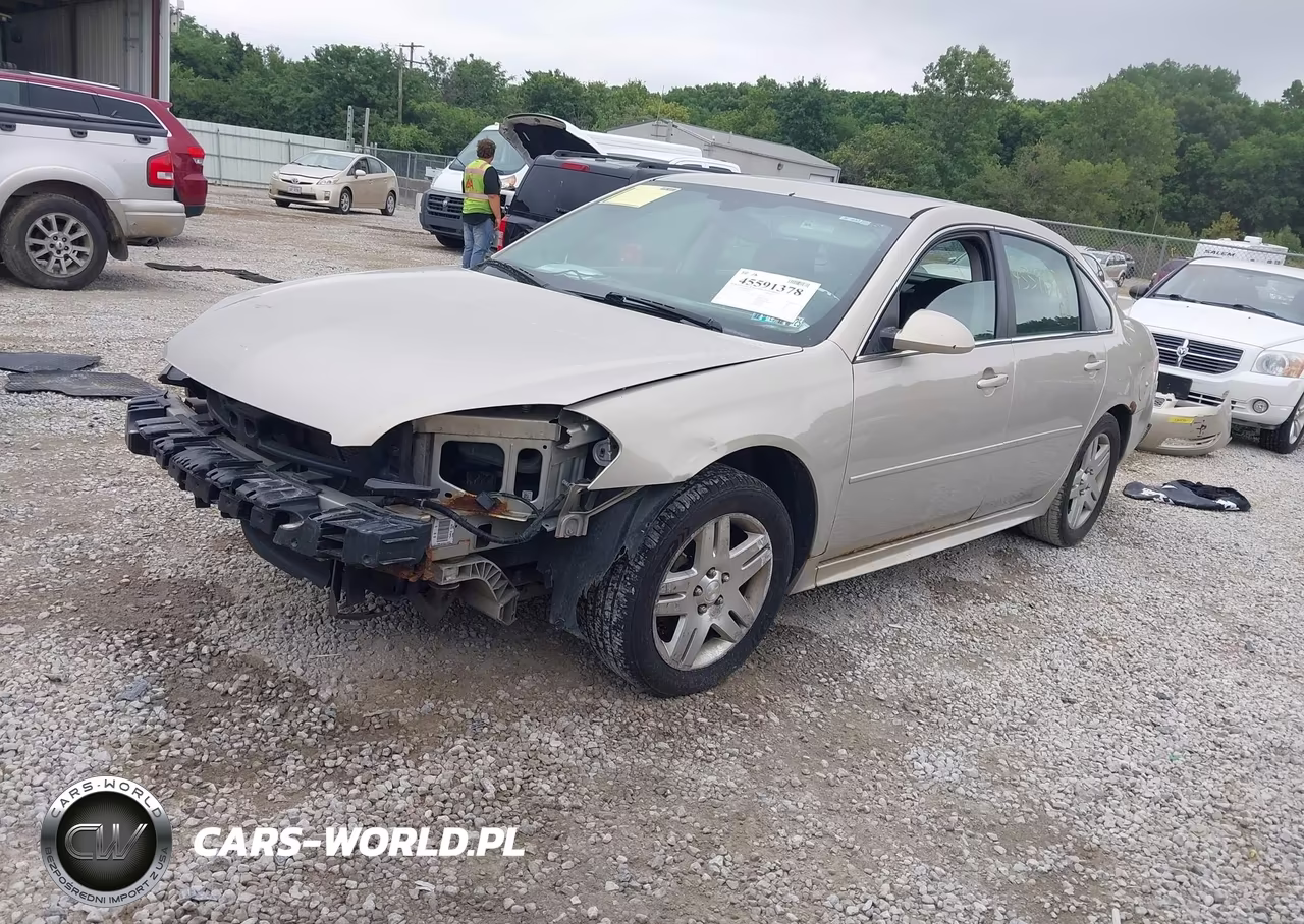 2012 Chevrolet Impala Lt VIN:2G1WG5E34C1200919 - 2