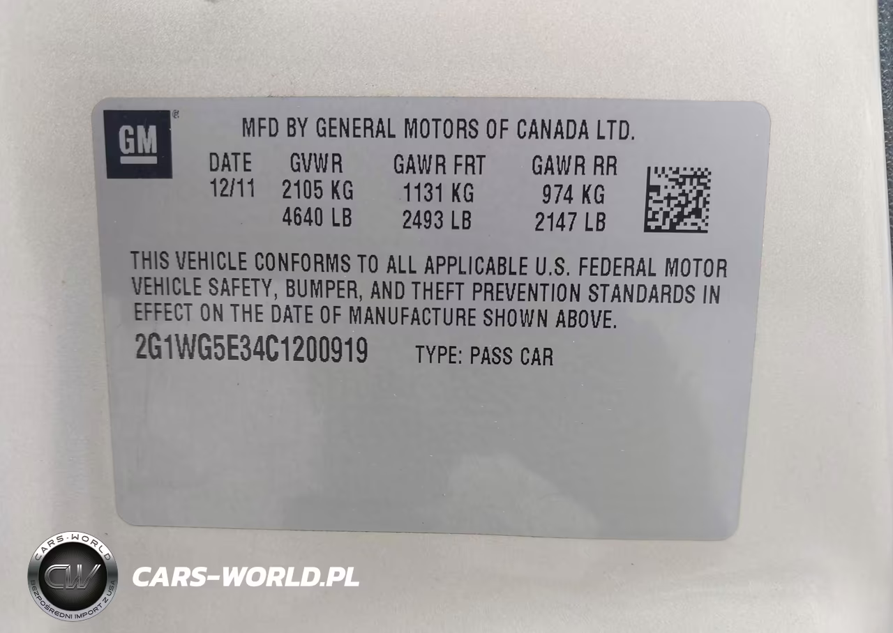 2012 Chevrolet Impala Lt VIN:2G1WG5E34C1200919 - 9