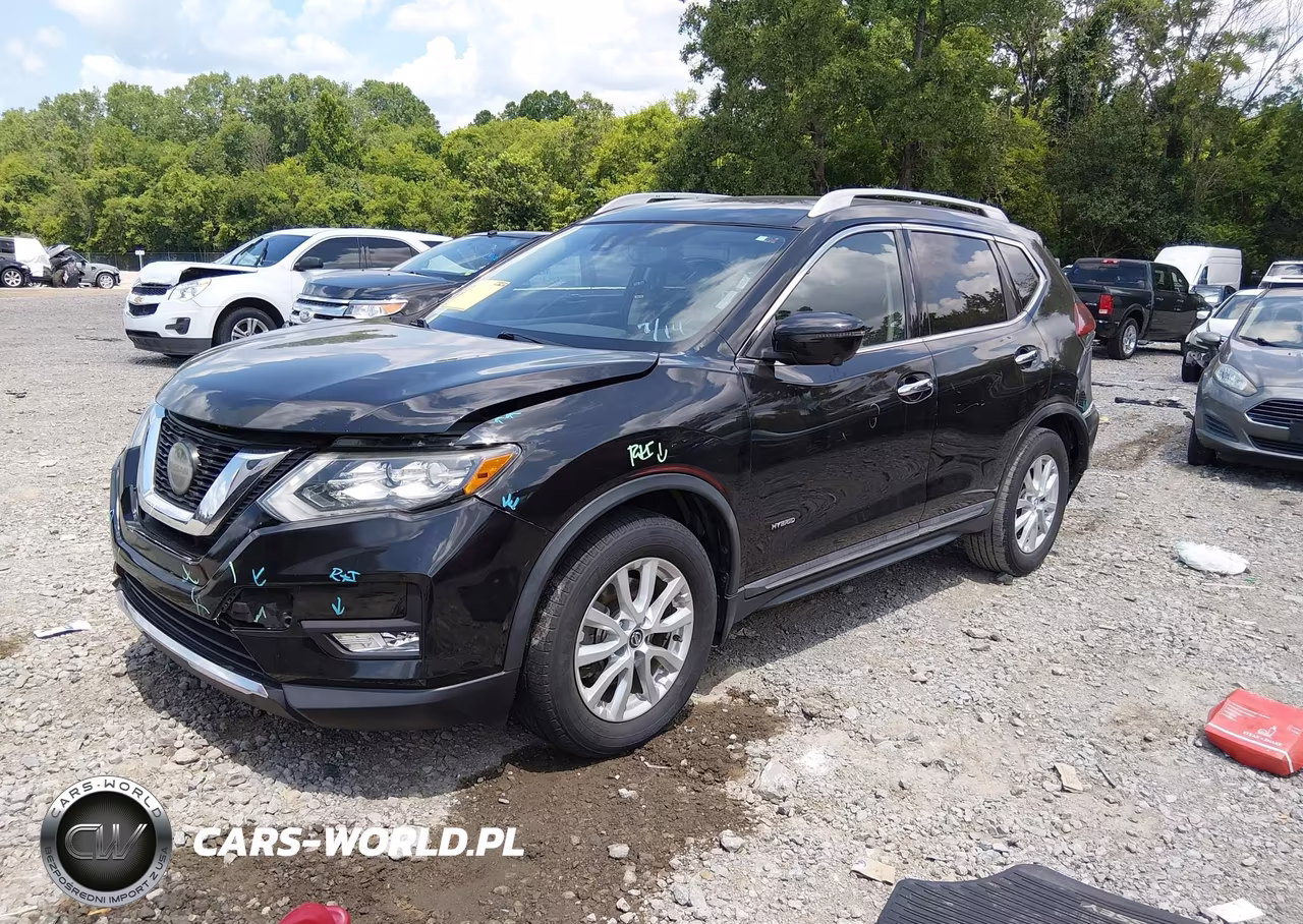 2019 Nissan Rogue Hybrid Sl VIN:5N1ET2MT0KC729187 - 2
