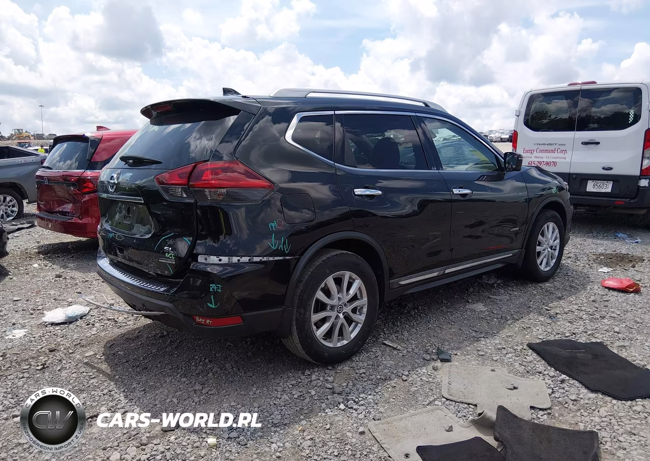 2019 Nissan Rogue Hybrid Sl VIN:5N1ET2MT0KC729187 - 4